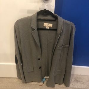 Shred & Thread men's heavy compact jersey blazer